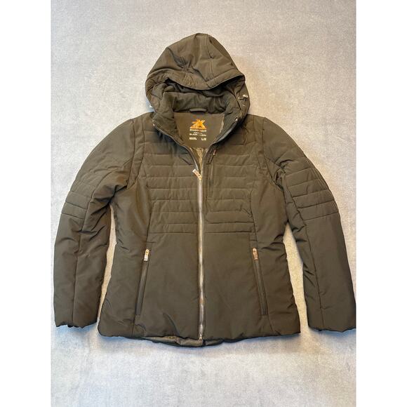 ZeroXposur Jackets & Blazers - ZeroXPosur BlackLabel Removable Hood Winter Jacket,Copper Accents, Women Size L